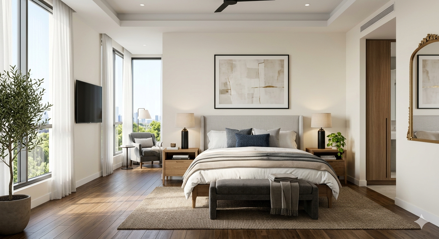 Chambre Zen & Design : Votre Refuge de Sérénité