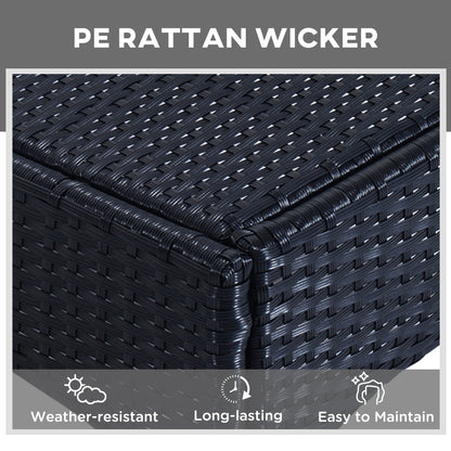 Chaise longue de jardin en rotin Résistant Pour La Détente